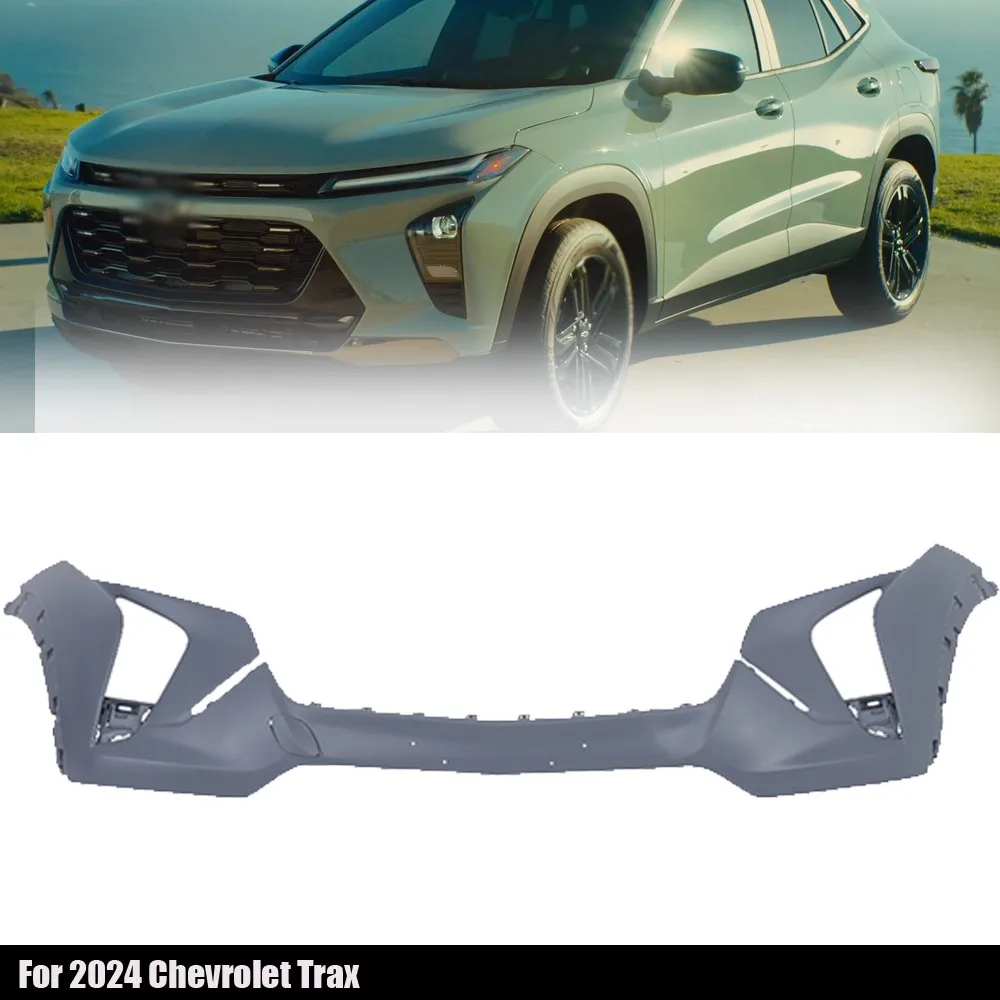 

Full New Plastic Fits For 2024 Chevrolet Trax Front Bumper Cover Reinforcement
