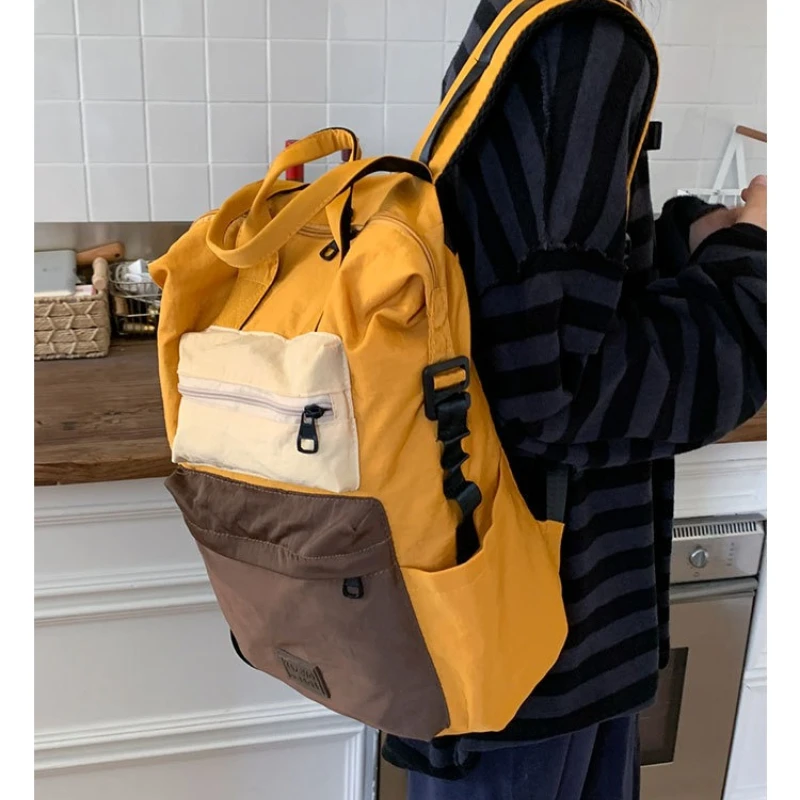 

New 2026 minimalist trendy men's and women's backpacks, minimalist student outdoor sports and leisure backpacks