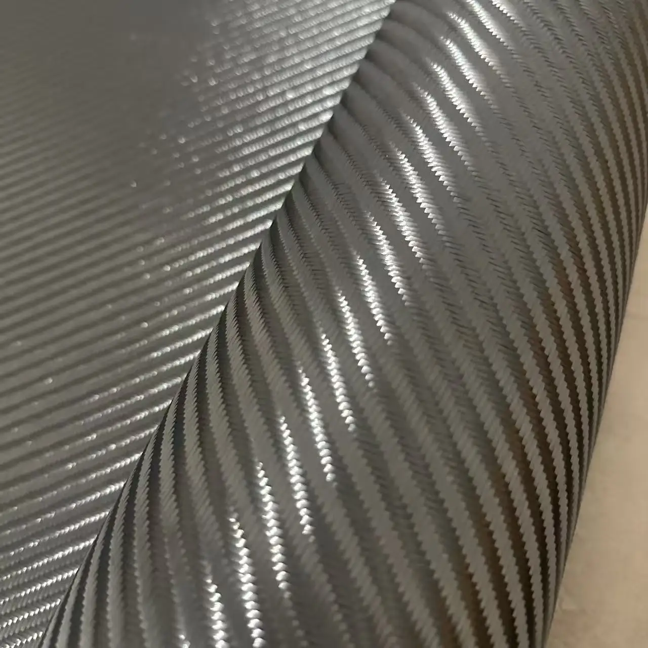 

A+ 3K 280gsm Real Carbon Fiber Cloth 4x4 Twill Weave 100cm Length for Car Modification - Large Setting Carbon Fabric Piece