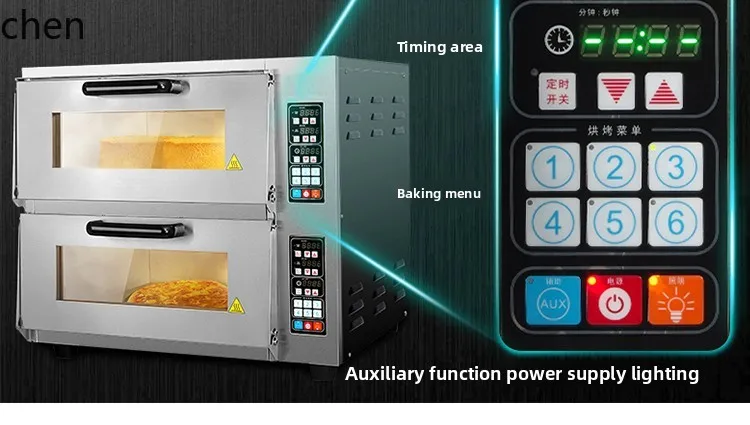 LXC بيتزا التجارية المهنية الخبز الخبز الكهربائية كعكة القمر فرن البيتزا فرن كهربائي كبير