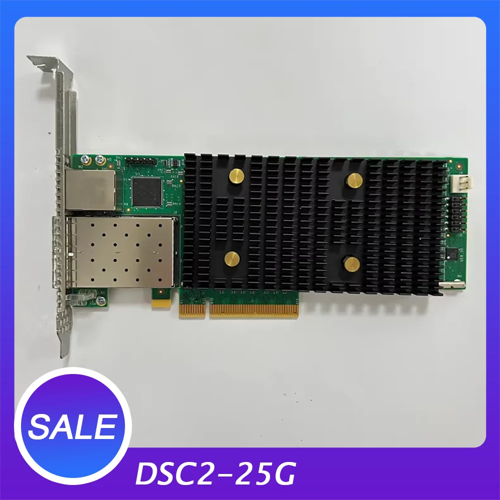 RJ45 Distributed Data Processing DPU Card DSC2-25G