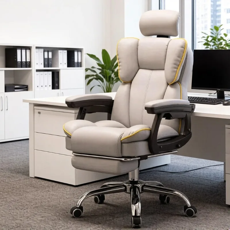 

Gaming Chair Reclining Computer Chair,Comfortable Sedentary Swivel Desk Chair,Backrest Sofa Chair for Dormitory,Study