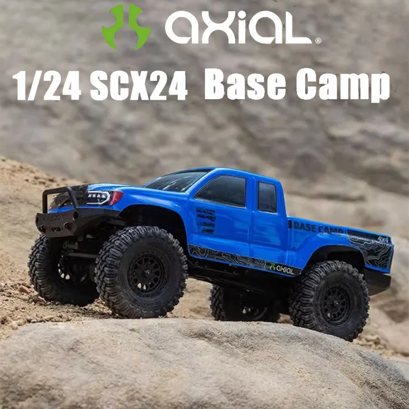 

Осевой 1/24 SCX24 Base Camp с дистанционным управлением, электрический альпинистский автомобиль, пикап, внедорожник, модель игрушки для взрослых и детей