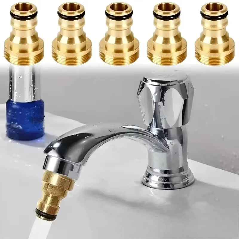 Universal Tap Kitchen Adapters Faucet Watering Garden Tools Tap Connector Mixer Hose Adaptor Basin Fitting