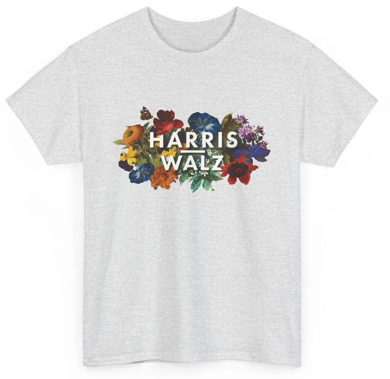 Harris Walz 2024 Floral Feminine Women Harris Waltz 2024 T-Shirt