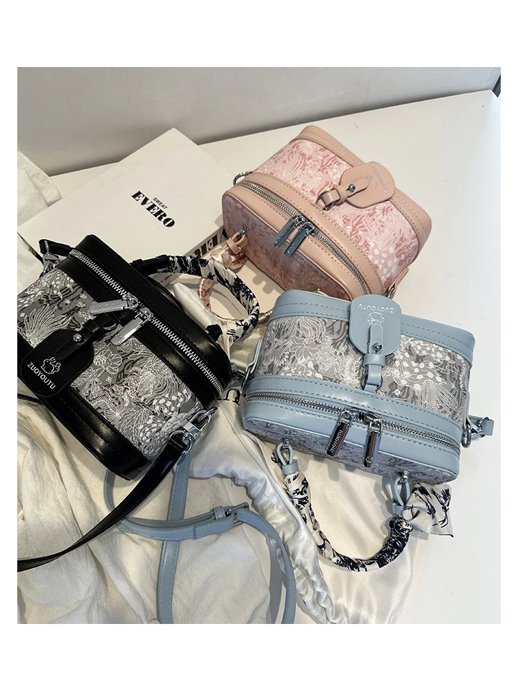 Designer Brand Сумка Женская New High Quality Fashion Trend Handbag Printed Box Square Bolsa Crossbody Bag for Women 가방 Hot Sale