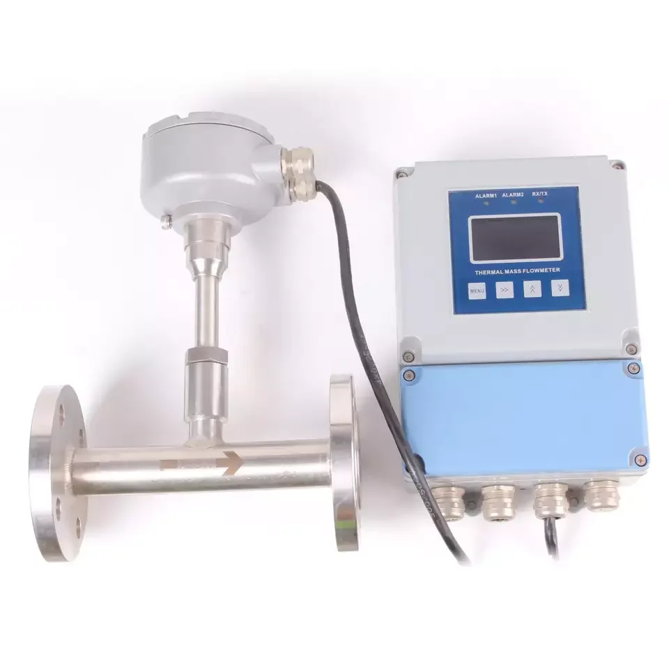 

Professional Hot Thermal digital remote type mass flowmeter High precision Flow Meter Thermal mass flowmeter