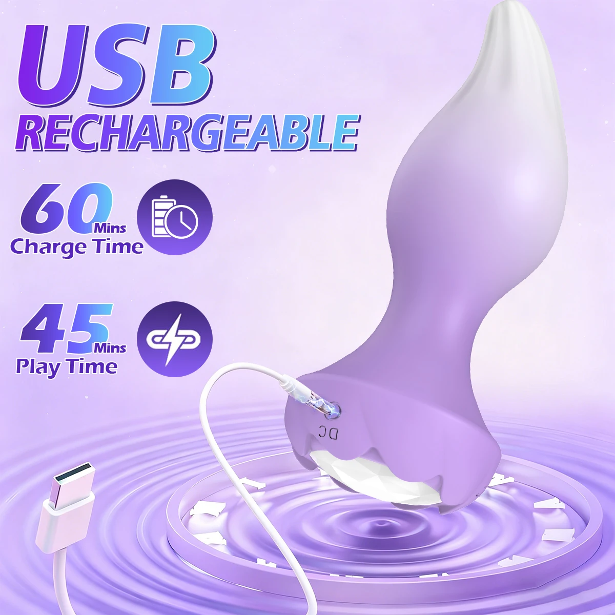 360 °   دوران المكونات الشرج هزاز بعقب المكونات للرجال النساء مثلي الجنس المكونات الشرج الكبار الجنس لعب LED جهاز تدليك للبروستاتا لعبة الجنس للأزواج