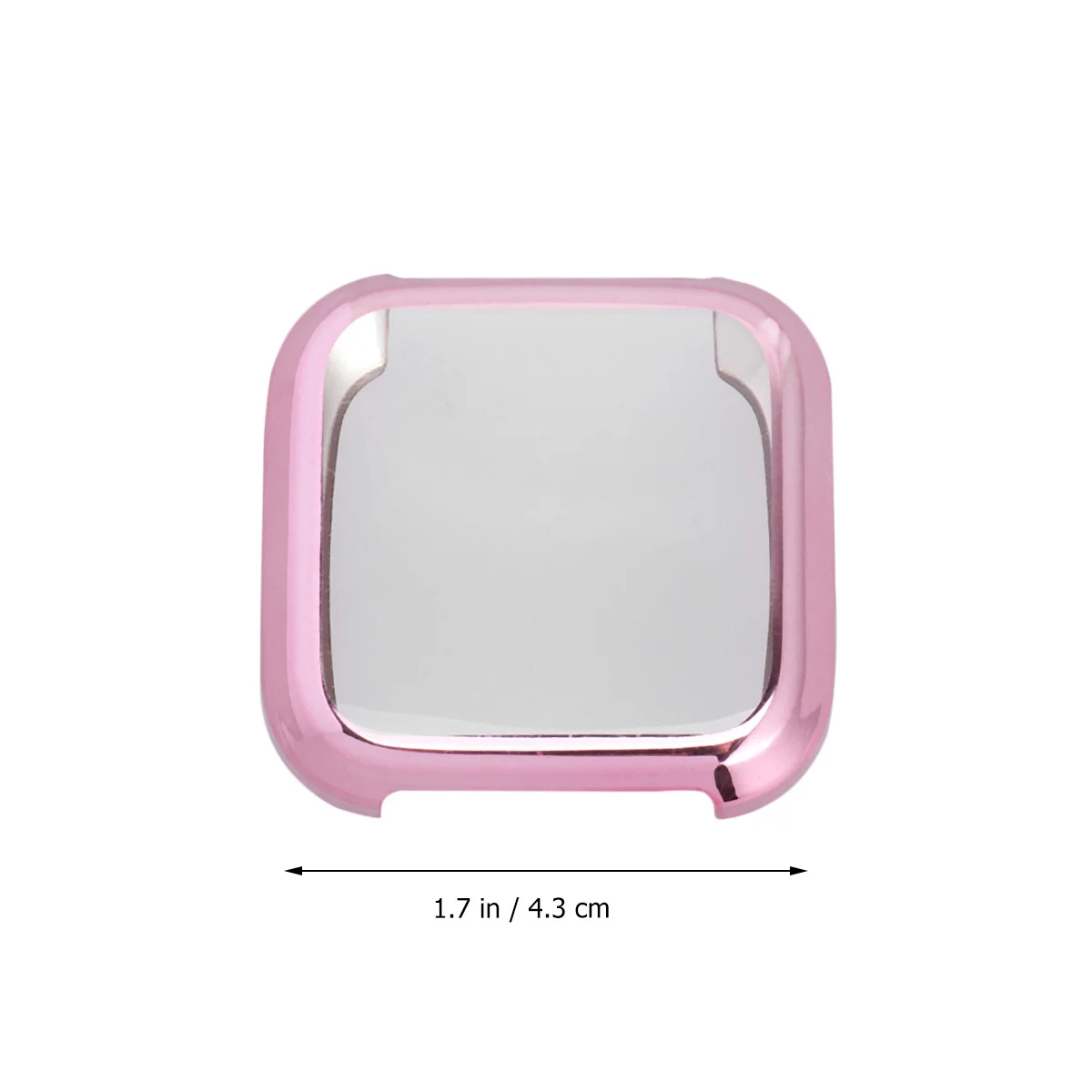 

Watch Protective Frame Cover Elegant Durable Tpu Material Anti-Scratch Bumper Case Compatible with Fitbit Watch Case