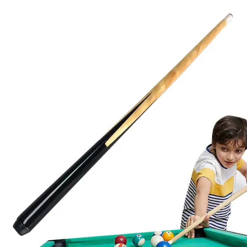 Billiard Stick For Kids 90cm Children Portable Billiard Cue Black Pool Cue For Junior Players Reusable Billiard Cue For Enhances