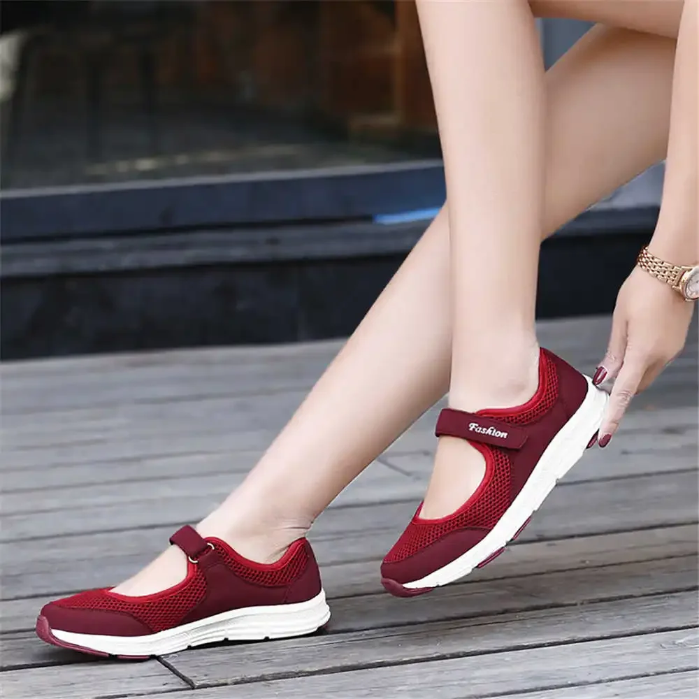 Autumn Red Wine Shoes Size 50 Vulcanize Red Tennis Men's Sneakers Shoes Original Sports Items Deadlift High Grade In Offers