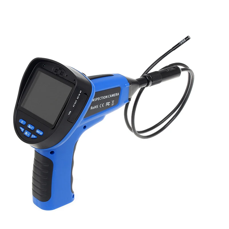 3.5 Inch LCD Diagnostic Car Video Endoscope With 2 Cameras Industrial Endoscope