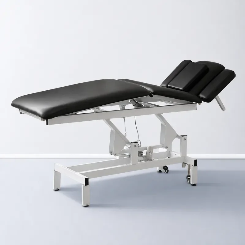 Double Motor Adjustable Beauty Bed TCM Physiotherapy Massage Table Removable Design for Examination and Therapy Use