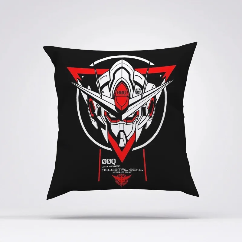 Pillow Covers Decorative Cushions Cover for Sofa GUNDAM Fall Decor Pillowcase 40x40 Sleeping Pillows Car Decoration Pilow Cases