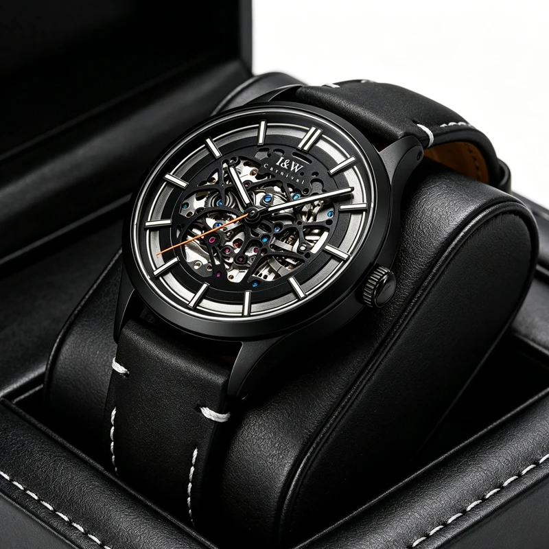 

IW Sports Skeleton Automatic Watches For Men Top Brand Luxury Miyota Mechanical Movement Men’s Watch Luminous Waterproof Reloj