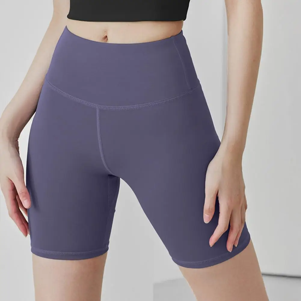 

Women High Stretch Shorts High Waist Yoga Shorts with Tummy Control Butt Lift Quick Dry Running Sports Shorts for Women Slim Fit