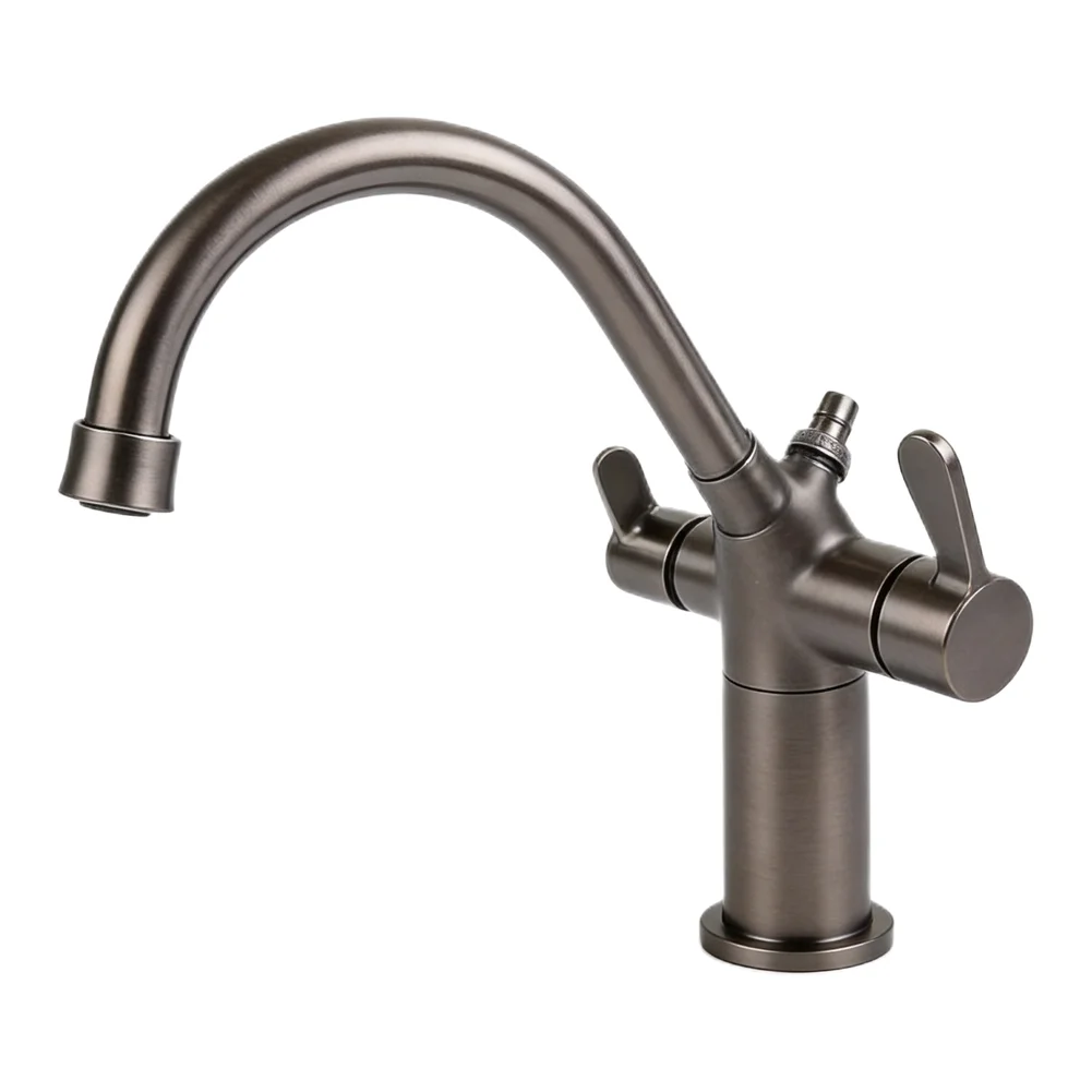 For Versatile Gardening Tasks Dual Control Spout Rotatable Water Spout Faucet G1 2 Interface Alloy Construction