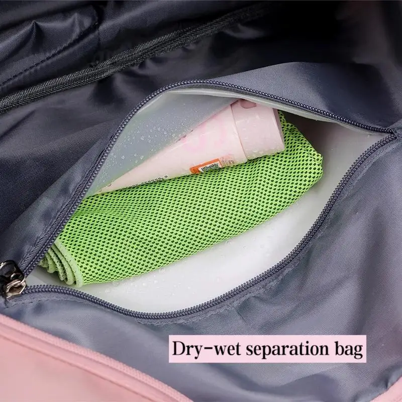 Erweiterbare Große Reisetasche, Wasserabweisende Sport- und Fitness-Handtasche, Lässige Reisetasche – Detail 6