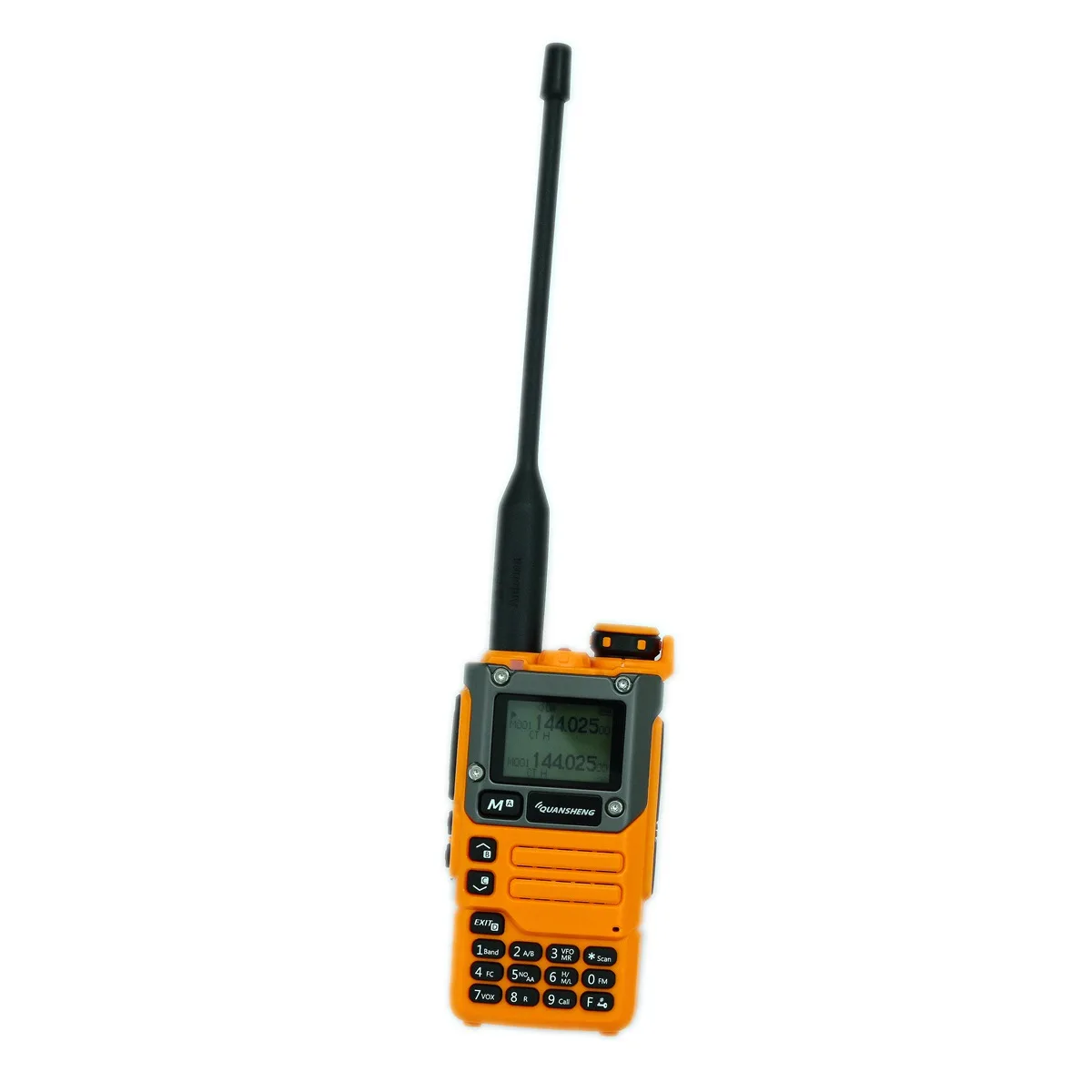 Quansheng UVK5(8) UVK6 Two Way Radio Orange RX 50-600MHz USB C Charge Port Resuce Search HAM Wireless Communication Interphone