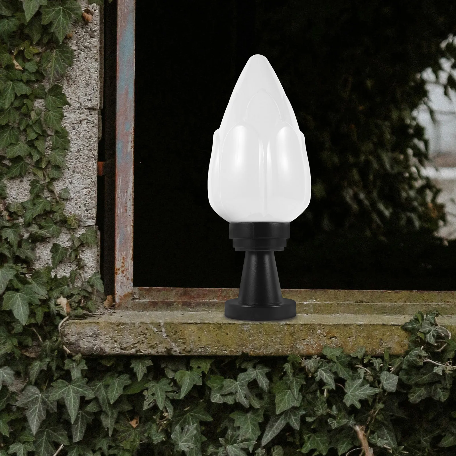 

1 Set Outdoor Lampshade Light Fixture Cover For Patio Porch Wall Lamp Post Mount Replacement Durable Rustproof Energy Efficient