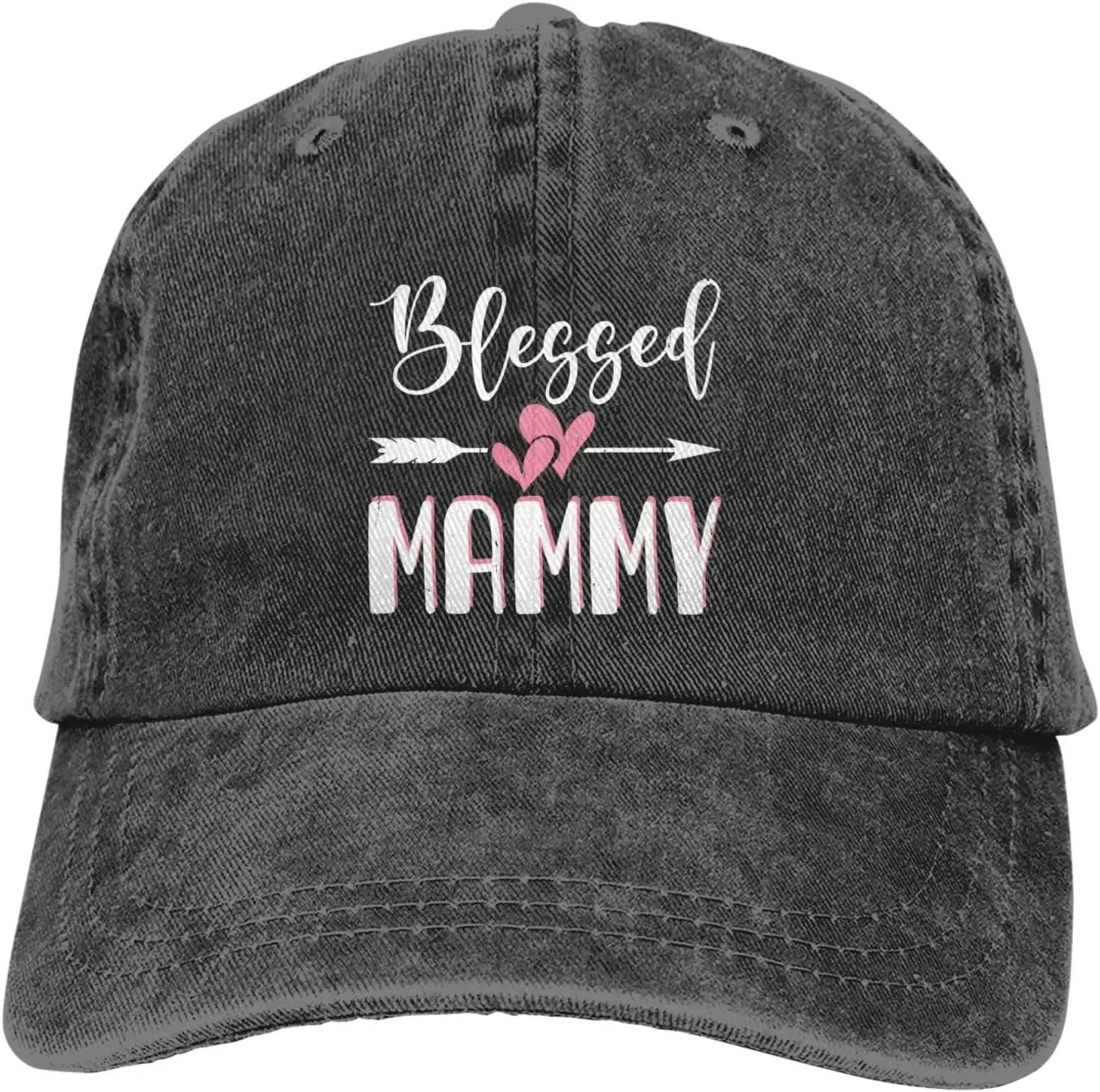 

Бейсболка Blessed Mammy Heart Arrow, регулируемая, из состаренного хлопка, повседневная, унисекс