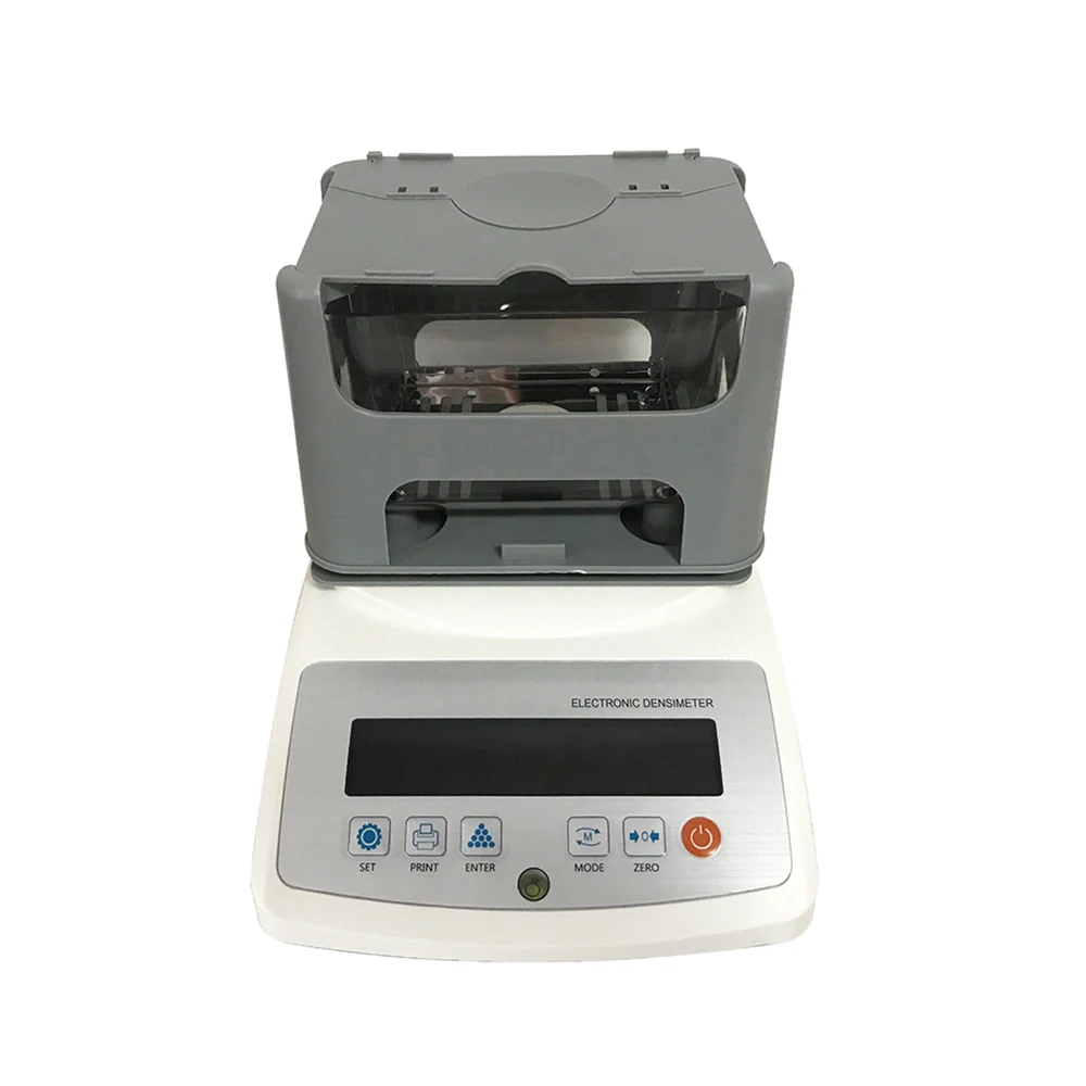 

0.01g density volume gold tester machine solid densimeter purity testing analyzer with LCD display