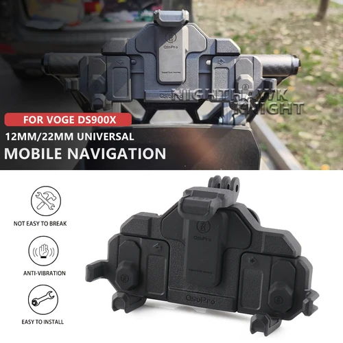 Soporte de navegación GPS para VOGE 900DSX DS 900 X DSX 900 2024, soporte de 12MM 22MM, accesorios para motocicleta DS900X, soporte para teléfono móvil