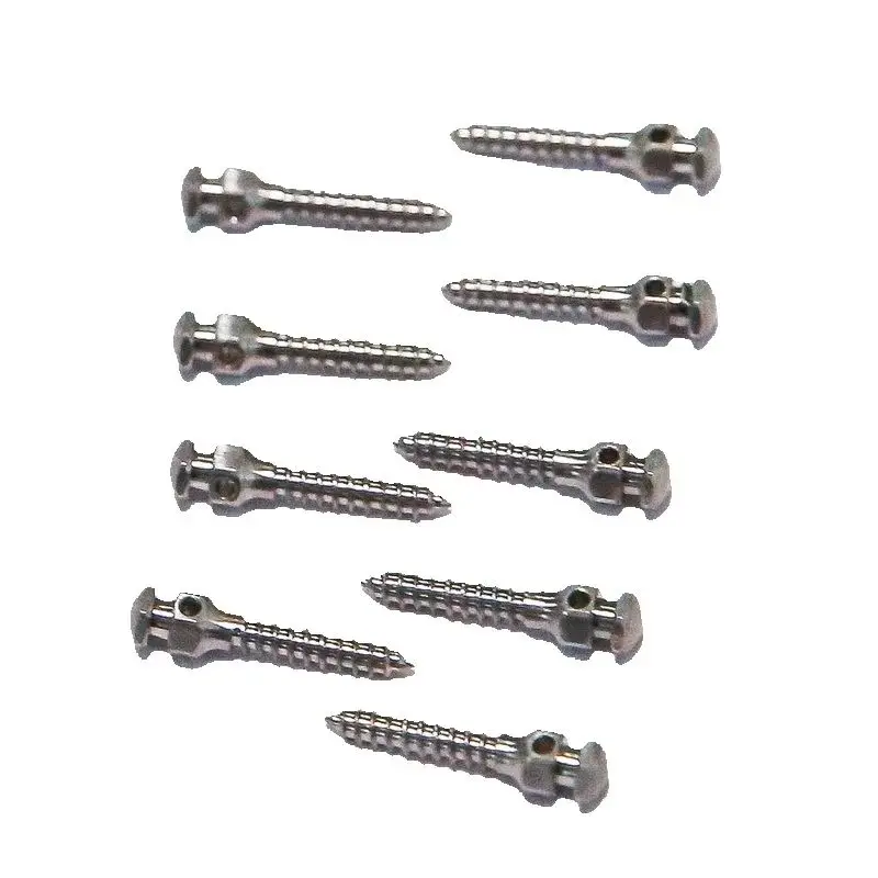 

100pcs Dental Orthodontic Micro Implants Mini Screw Self-Taping Spring Anchor Mini Implant Screwdrivers