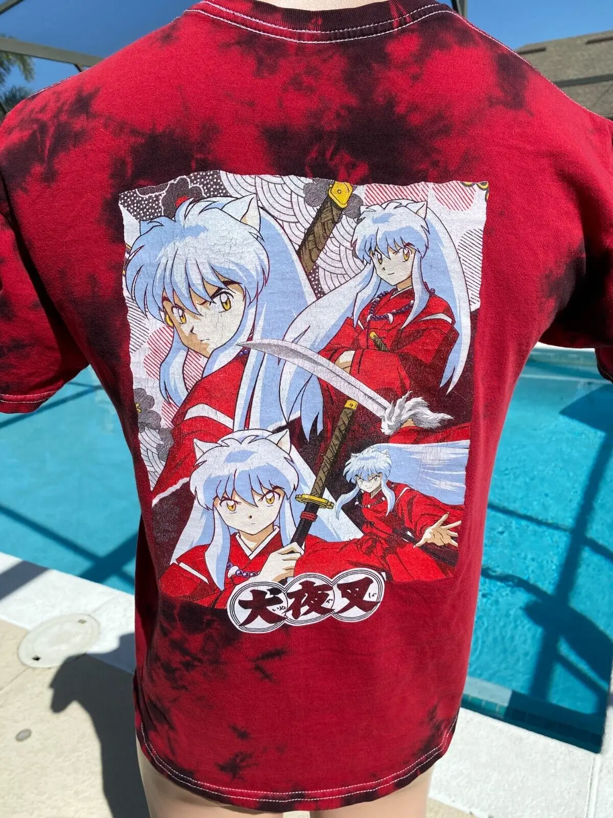 

Inuyasha Anime Rumiko Takahashi Shogakukan Yomiuri TV Sunrise 2009 T-Shirt M