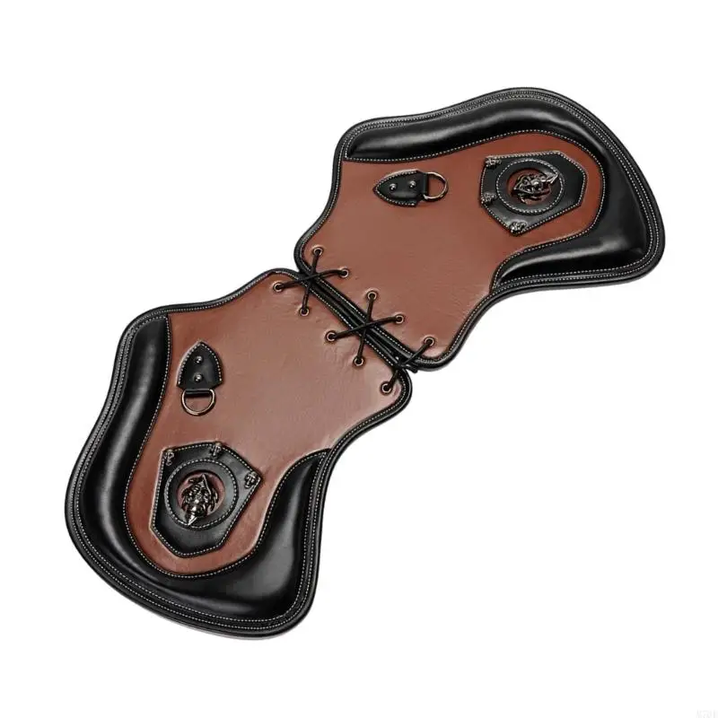 M76E Universal Auspuff Hitzeschutz PU Leder Seite Sättel Hitzeschild Deflektor Einfach Zu Installieren – Detail 8