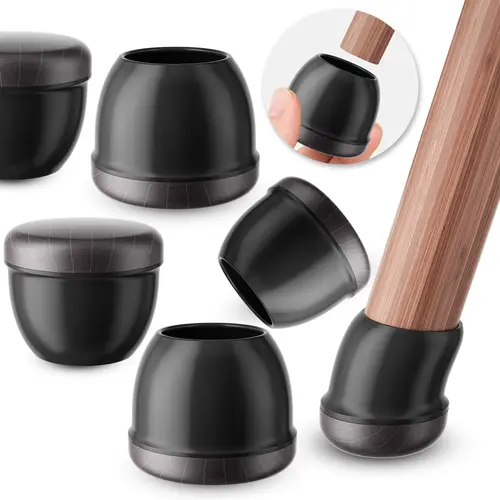 8PCS Chair Leg Cover Floor Protectors Silicone Furniture Table Feet Protect TPE Hair Proof Chair Pads for Chair Table No Noise - Image 7