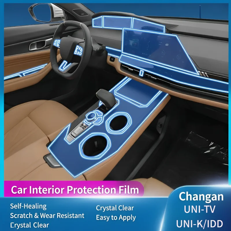 For Changan UNIK/T/V Gravity interior protection film dashboard navigation screen center console film modification decoration