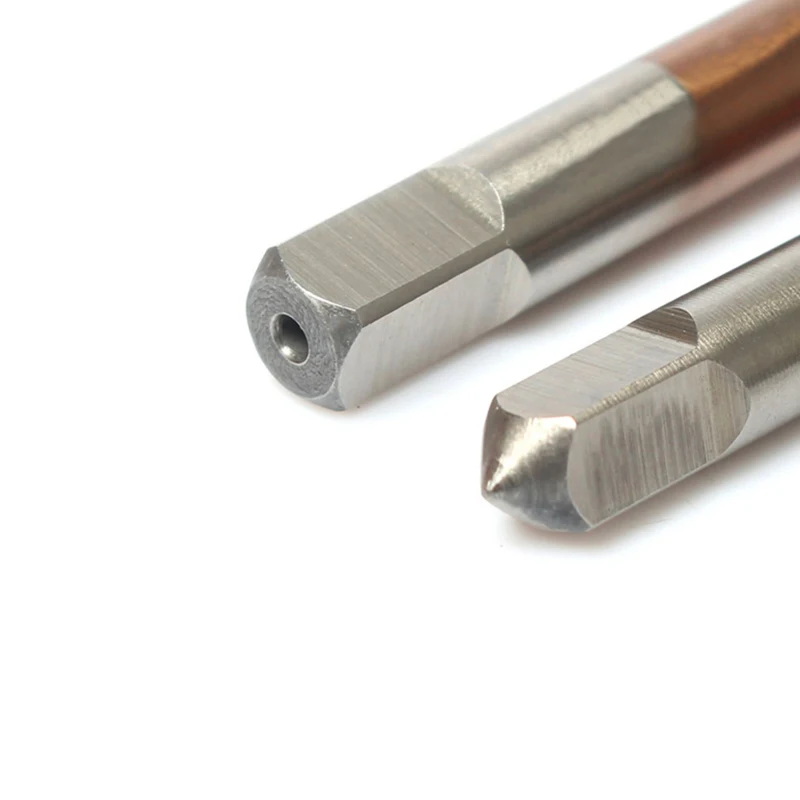 Kobalt-Schraubgewindebohrer, Bohrer HSS-Co M35, spitze Nut, metrisch, M2-M20, Maschinengewindebohrer, rechte Hand, für Edelstahl, Metall – Detail 6