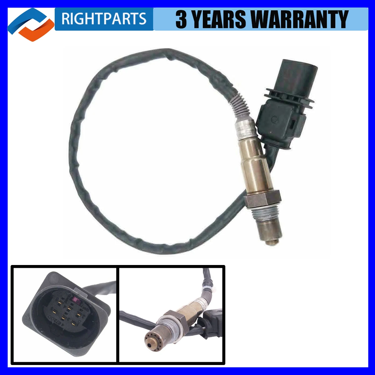 RIGHTPARTS C2D24922 234-5155 Upstream Oxygen Sensor For Jaguar XF 2.0L 2013-2015 DX23-9D375-AA 0258017385