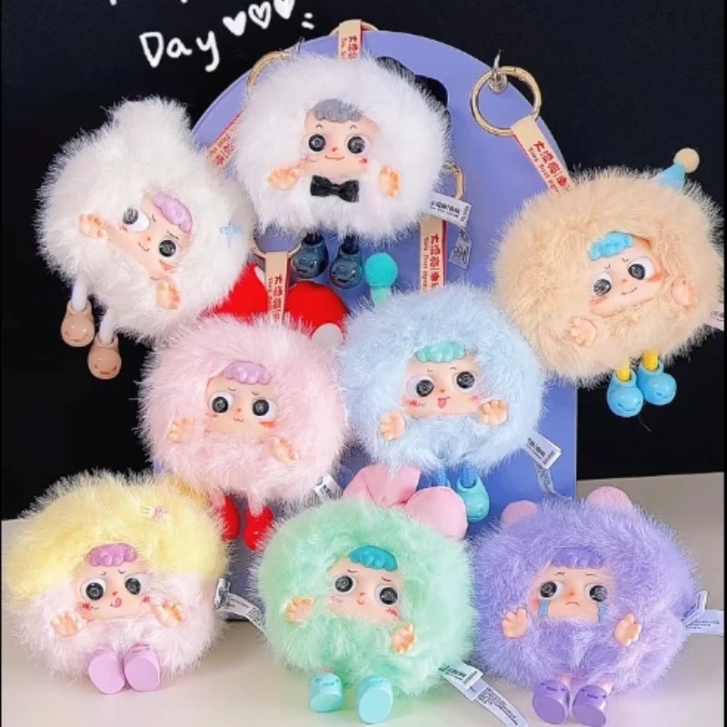 

Baby Three Heyme Hi Spookie Series Vinyl Plush Doll Blind Box Desk accessories backpack pendant mysterious box collectible gift