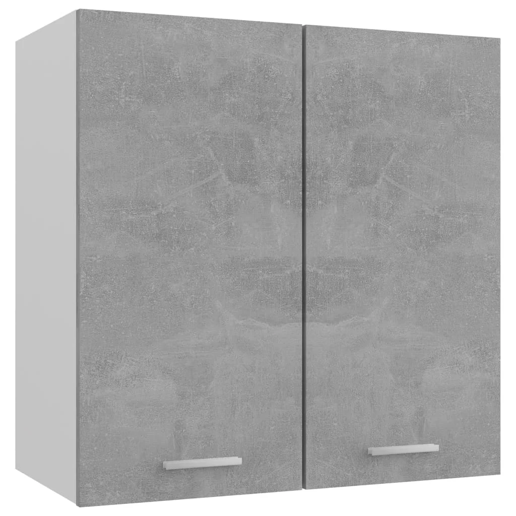 Concrete gray hanging cabinet 60x31x60 cm chglomerated