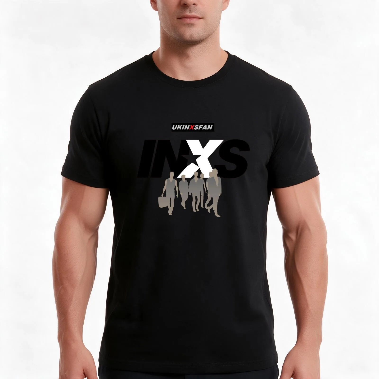 Rouen Ducklings<<inxs inxs inxs inxs inxs inxs inxs T-Shirt Summer Casual Cotton Tee Vintage Graphic Print