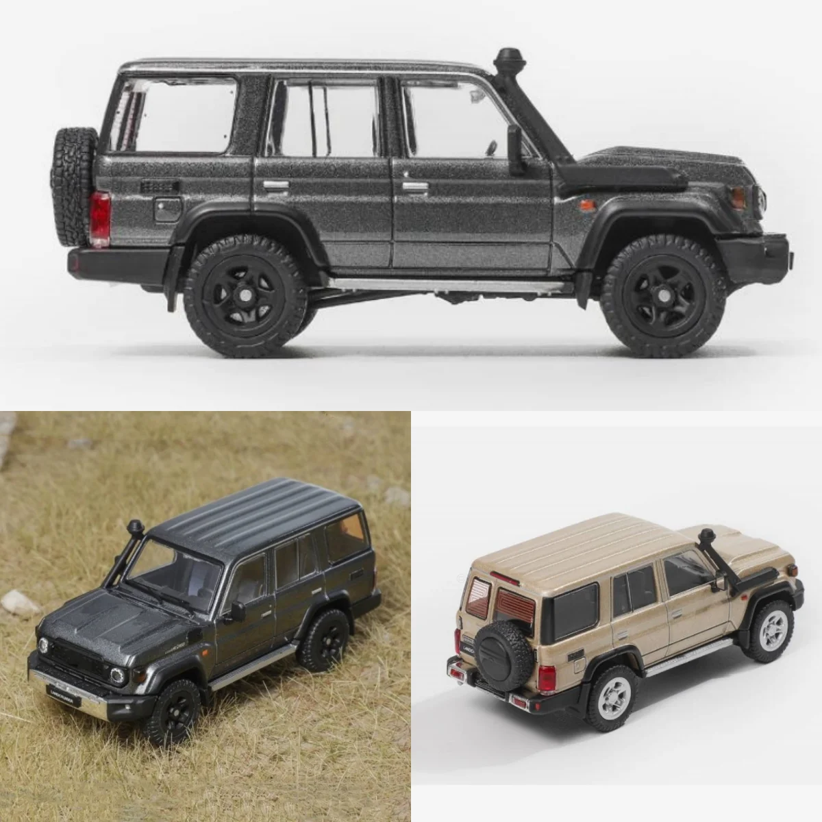 GCD 1:64 Land Cruiser LC70 SUV Alloy model - in stock