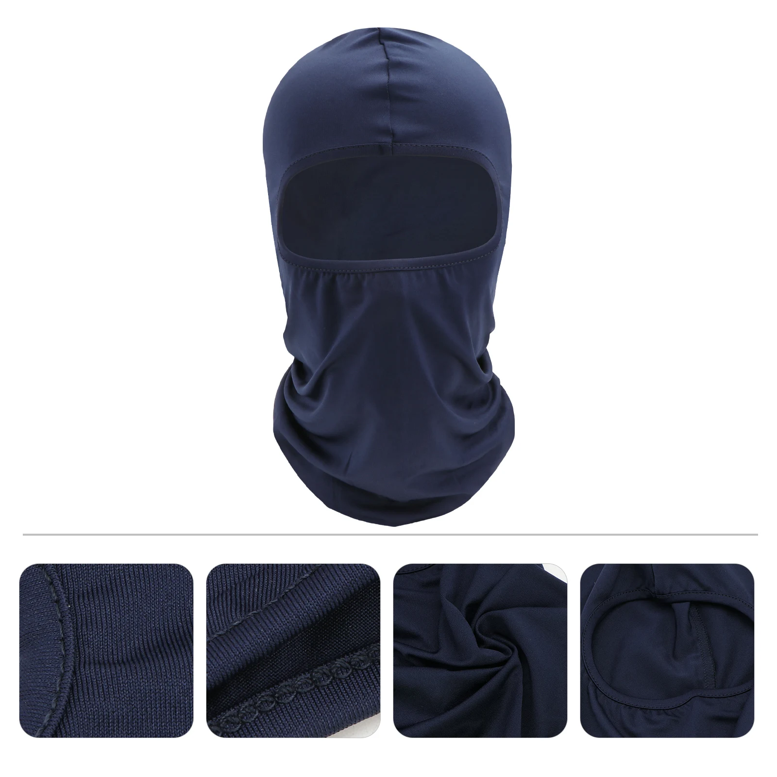 

Quick Drying Full Face Mask Royal Blue Free Size Cycling Balaclava Motorcycle Riding Skiing Protection Sun Wind Dust Snow