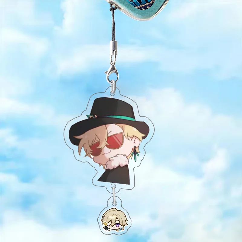 Hannkai-スターレールブラックスワントラ式アクリルキー - Phone Accessories Doll のレビューと価格