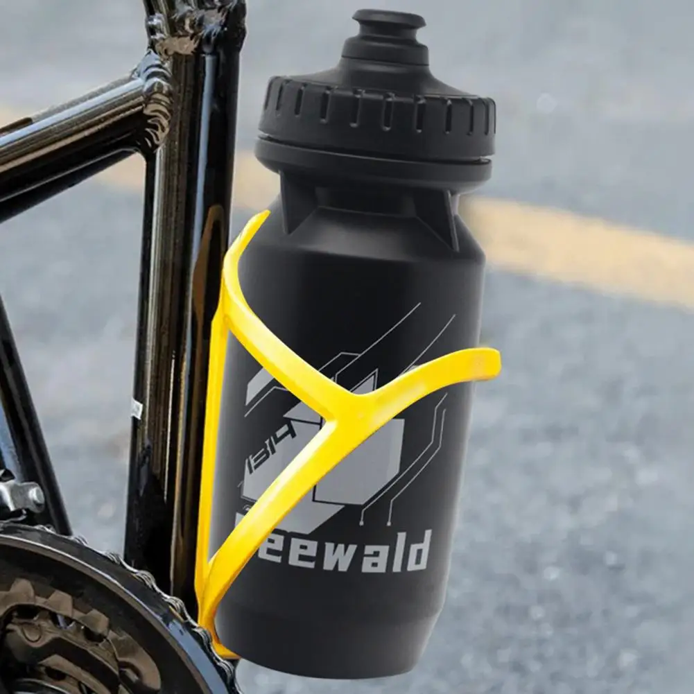 

610ml Bicycle Squeeze Bottle Wear Resistant Good Sealing Ergonomic Design Easily Clean Hiking Travel Water Bottle for Climbing