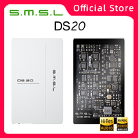 SMSL DS20 Portable DAC Headphone Amplifier Decoder 4xCS43131 Chip Audio Decoding  MQA Full 32BIT 768kHz DSD256 XU316 3.5mm 4.4mm
