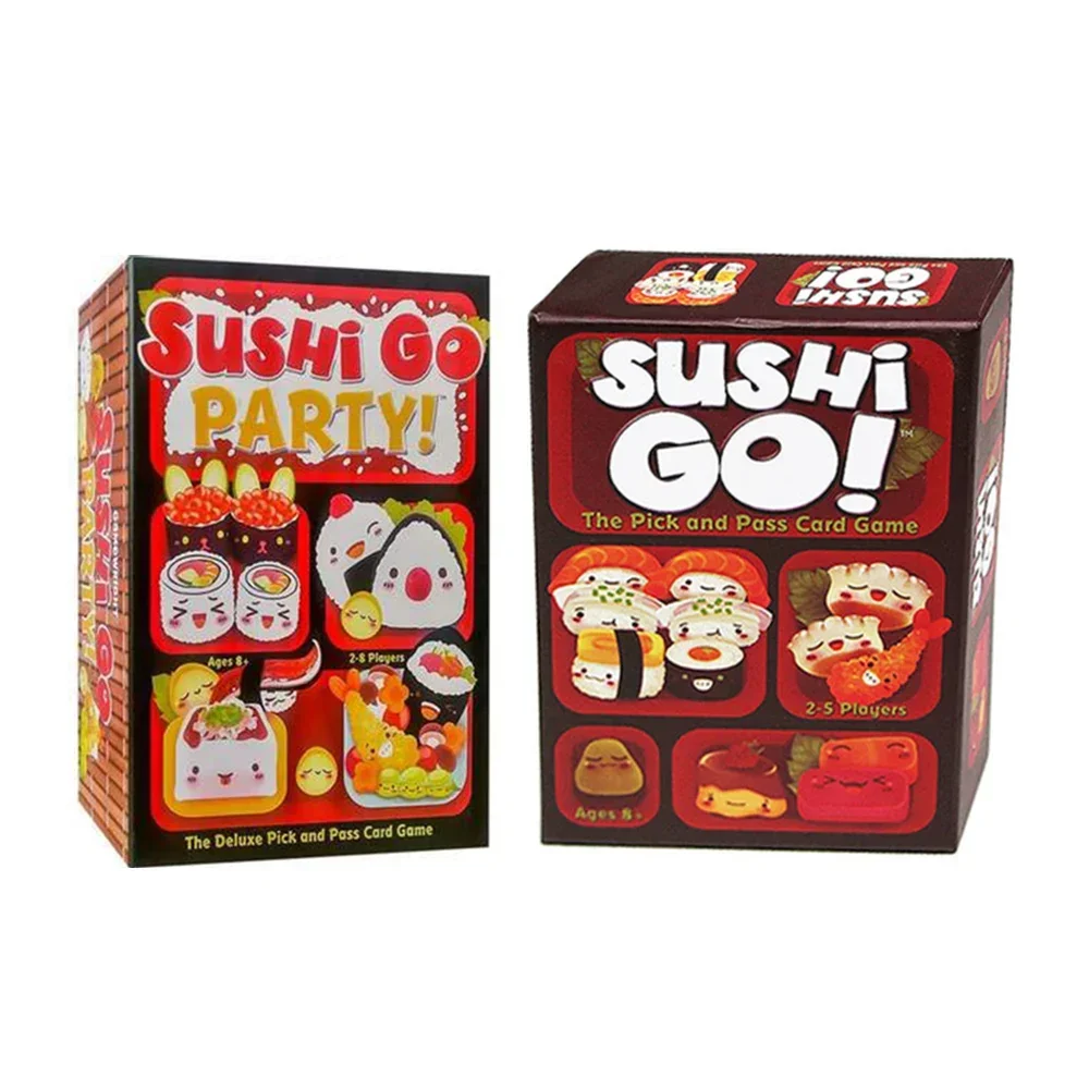 Sushi Go Card Game Family Gathering Game Board Game Cards Birthday Christmas Gifts