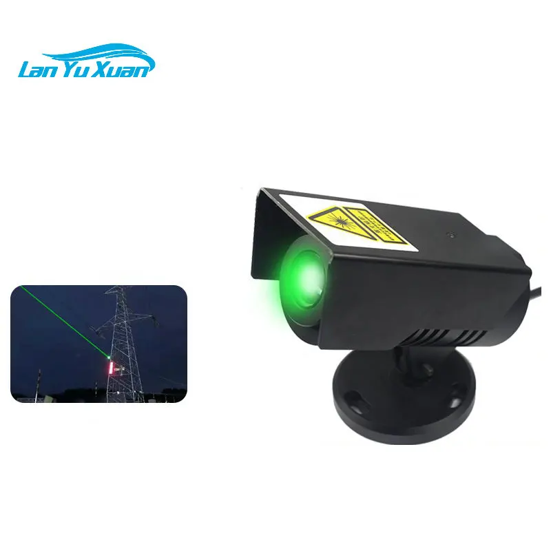 520nm 1W Green Laser Emission Laser Warning Light Outdoor Sky Laser Light Anti-Break Light