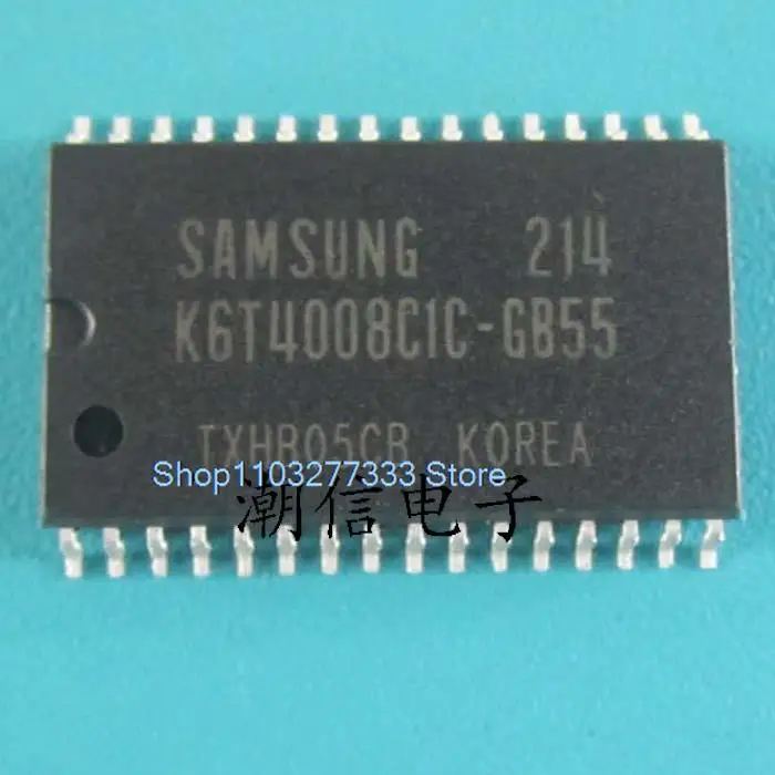 

5PCS/LOT K6T4008C1C-GB55 SOP-32