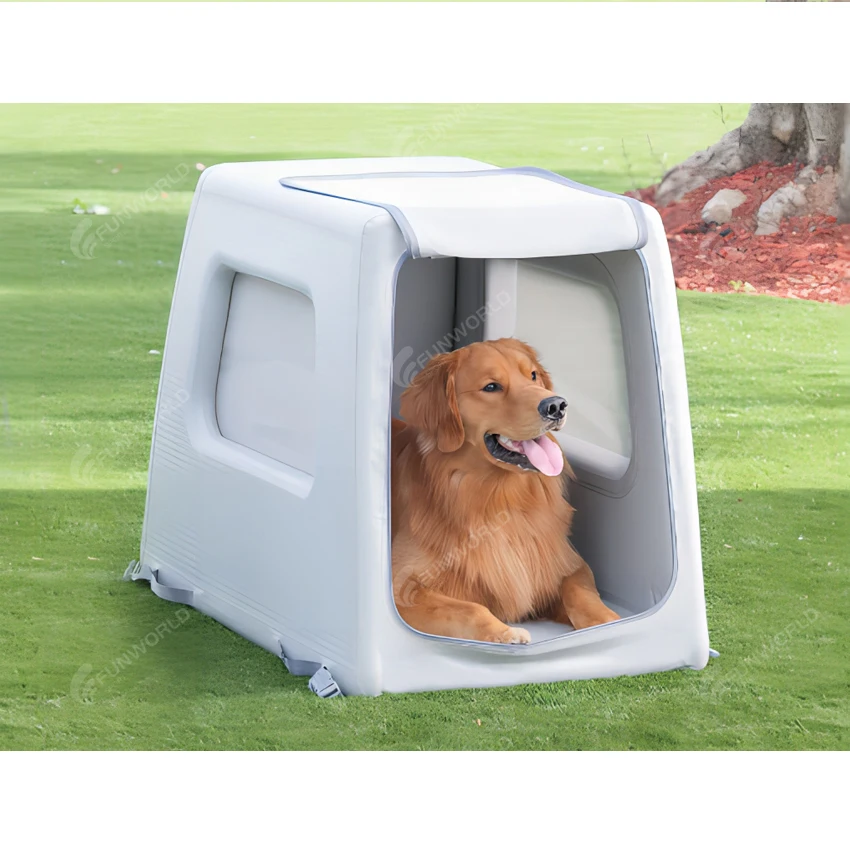 Hot Sale Customized Dog Puppy Travel Bag Inflatable transport Dog Box Small Portable Kennel Dog Foldable Cat Enclosures Pet Cage