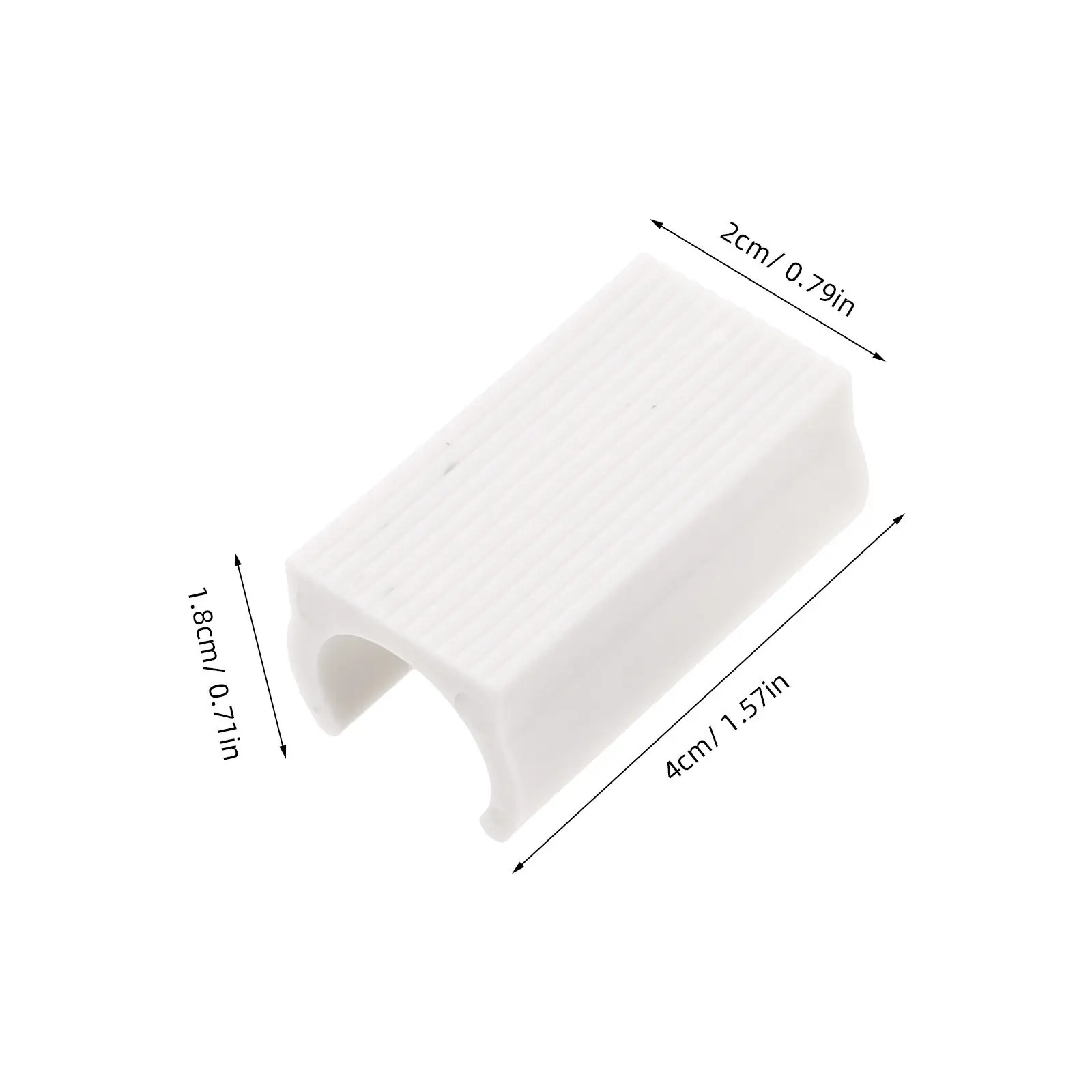 25Pcs Furniture Leg Caps Thick Plastic Bounce Equipment Foot Covers Anti Scratch Non Slip Trampoline Chair Leg Floor Protectors