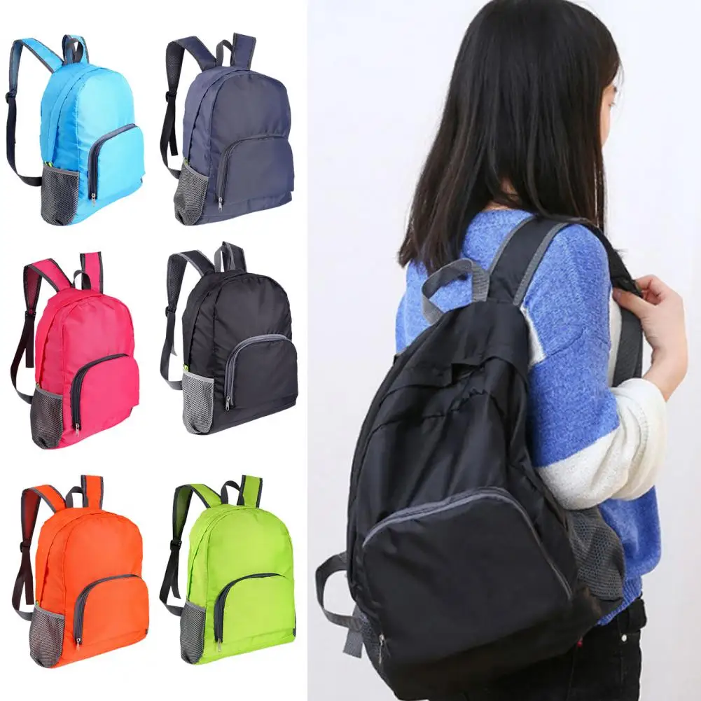 Students Backpack Large Capacity Foldable Travel Backpack Men Women Unisex Casual Outdoor Travel Schoolbag Bookbag Daypack