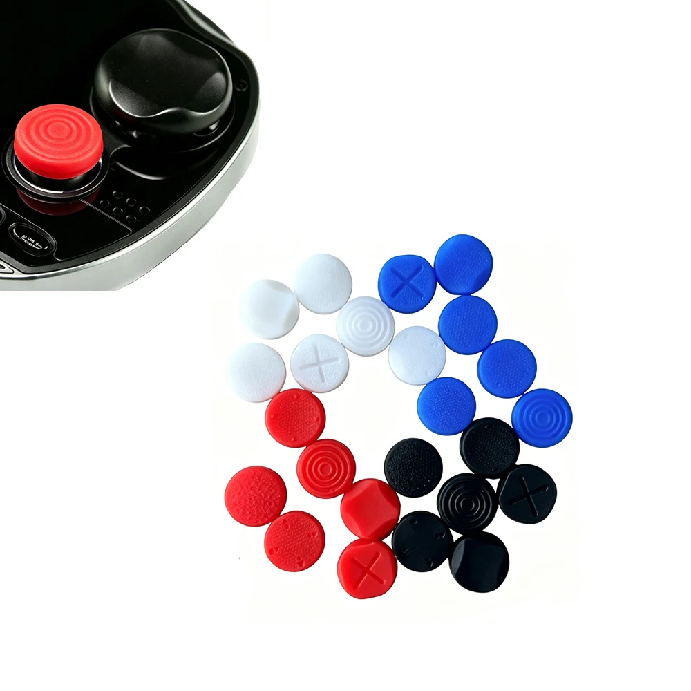 1/2/5Set 6-in-1 Analog Joystick & Button Cap Set For PSV1000 PSV2000, Fighting Game Thumbstick Replacement Covers