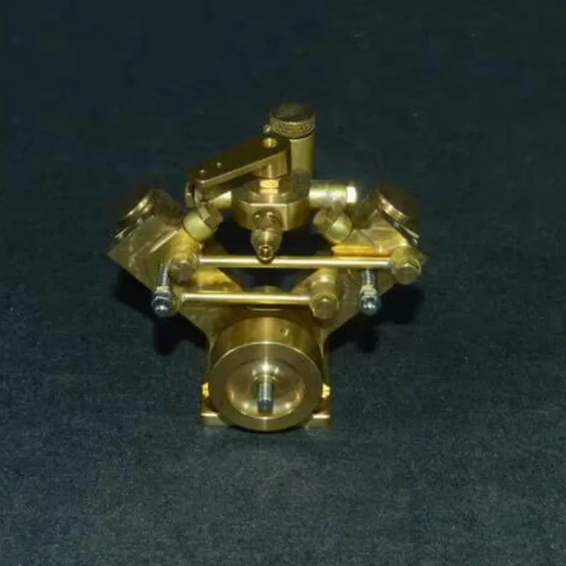 Suitable for 600-900mm boats - Fully upgraded M2B oscillating twin-cylinder steam engine model - Brass construction